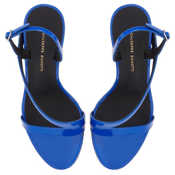 Giuseppe Zanotti Midnight Blue Strappy Heels - Picture 3 of 4